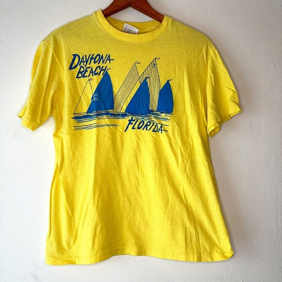 VINTAGE Daytona Beach Florida Tee - Picture 1 of 5